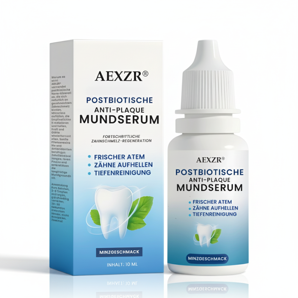 AEXZR® Postbiotisches Zahnschmelz-Serum 🧬 Nano-Reparatur für Mikroschäden & Empfindliche Zähne
