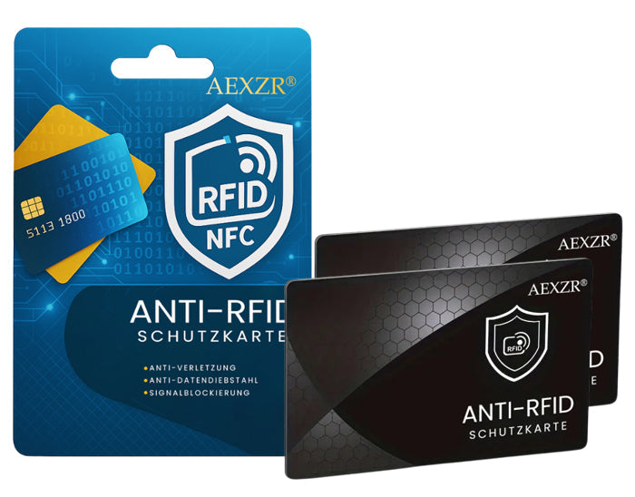 đ Offizieller Shop | AEXZRÂź Anti-RFID-Schutzkarte
