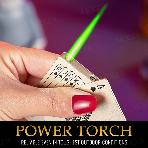 [Offizieller Shop] RZXEA™ Poker Ace Windgeschütztes Feuerzeug