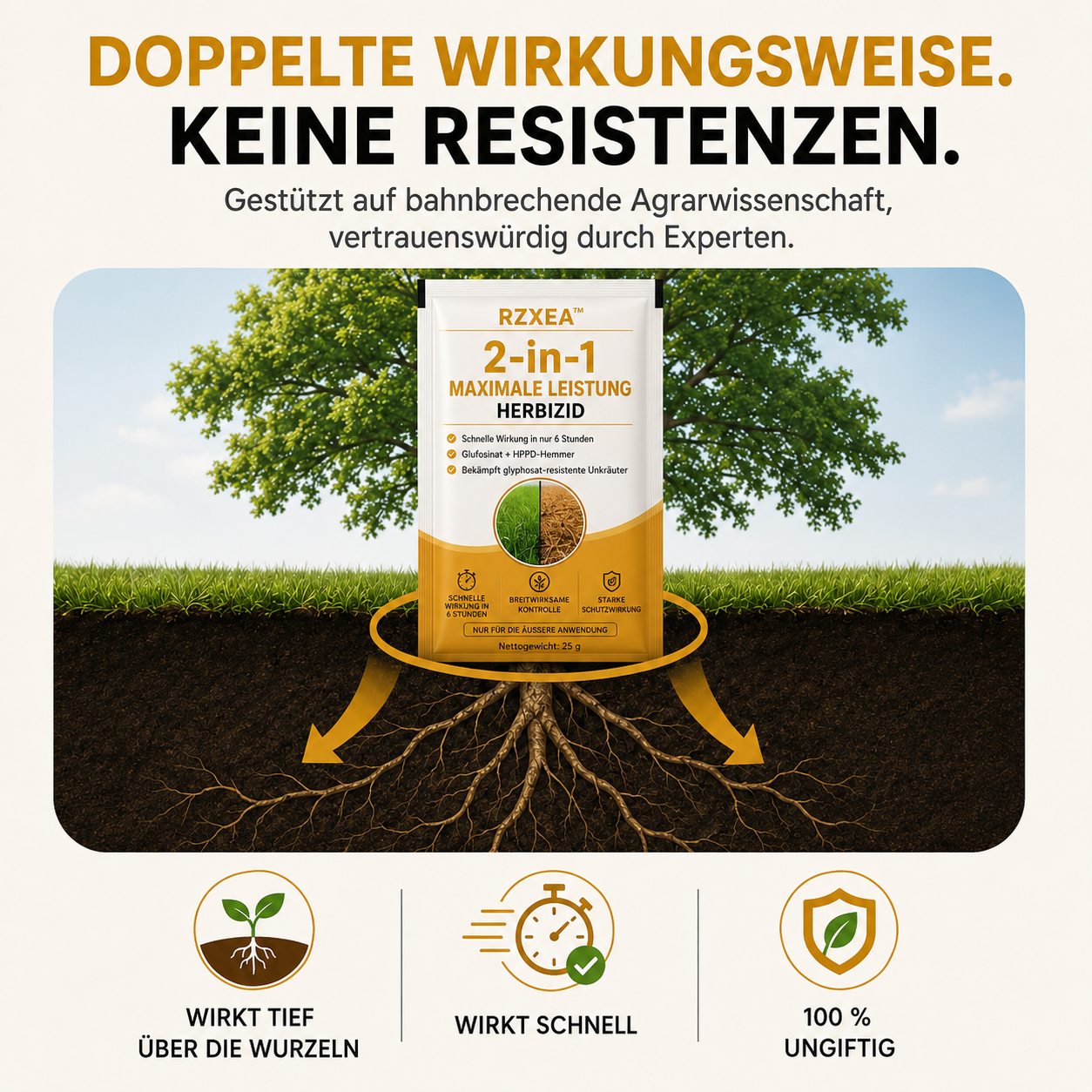 RZXEA™ 2-in-1 Maximale Leistung Herbizid