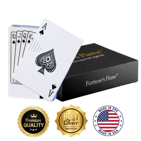 [Offizieller Shop] RZXEA™ Poker Ace Windgeschütztes Feuerzeug