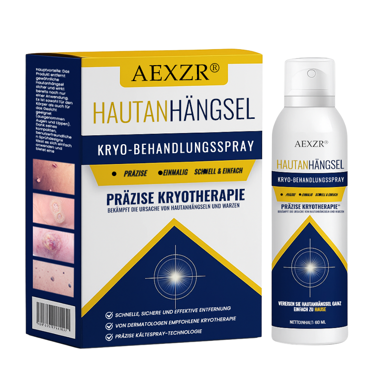 🌟 Offizieller Shop | AEXZR® Hautanhängsel-Kryo-Behandlungsspray