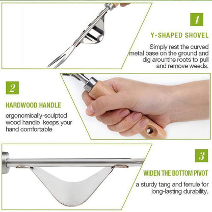 AEXZR® Schneller und einfach zu bedienender Hand-Unkrautstecher