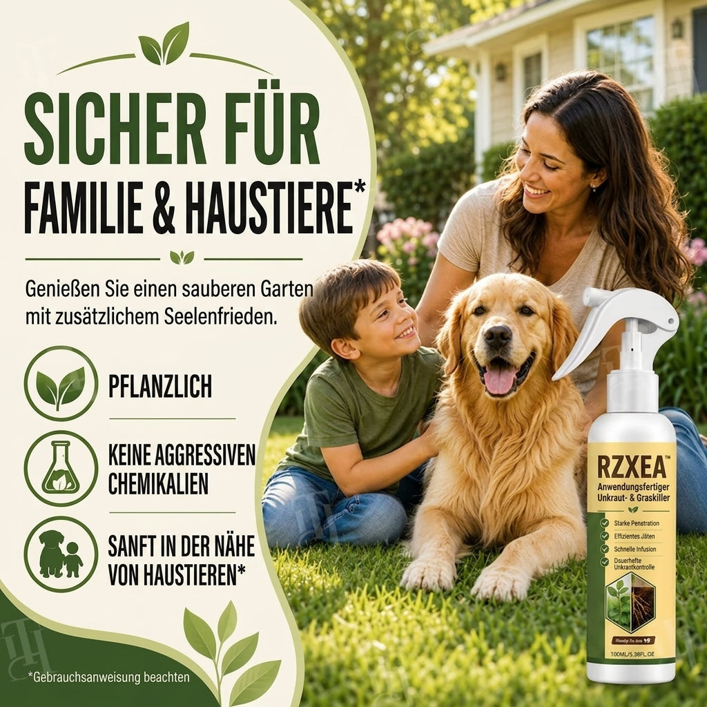 🏆 Neues Upgrade | RZXEA™ Gebrauchsfertiger Unkraut und Grasvernichter