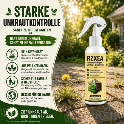 🏆 Neues Upgrade | RZXEA™ Gebrauchsfertiger Unkraut und Grasvernichter