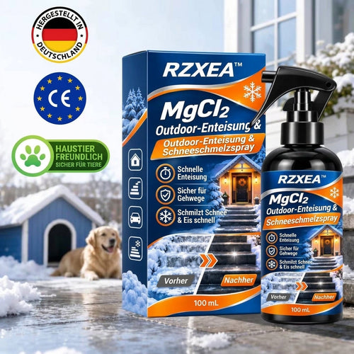 🏆 Neues Upgrade | RZXEA™ MgCl₂ Sprühmittel zum Enteisen und Schneeschmelzen im Außenbereich