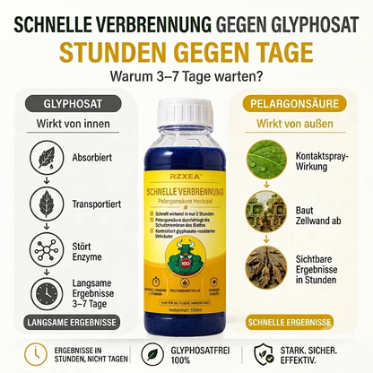 🏆 Neues Upgrade | RZXEA™ Schnelle Verbrennung Pelargonsäure Herbizid