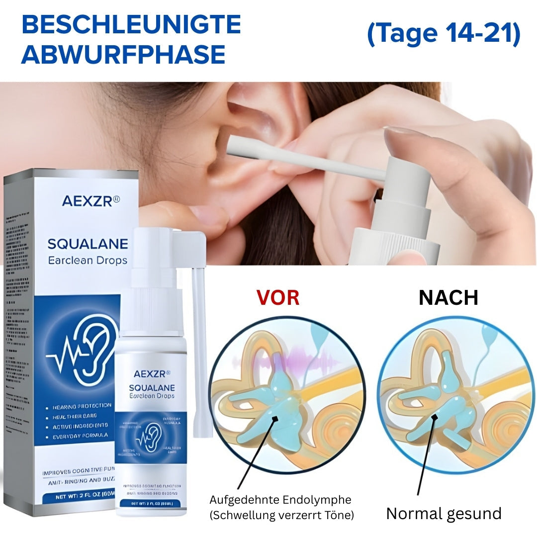 🌟 Offizieller Shop | AEXZR® Squalan-Ohrreinigungs-Tropfen