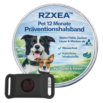 🌟 Offizieller Shop | RZXEA™ Pet 12 Monate Präventionshalsband