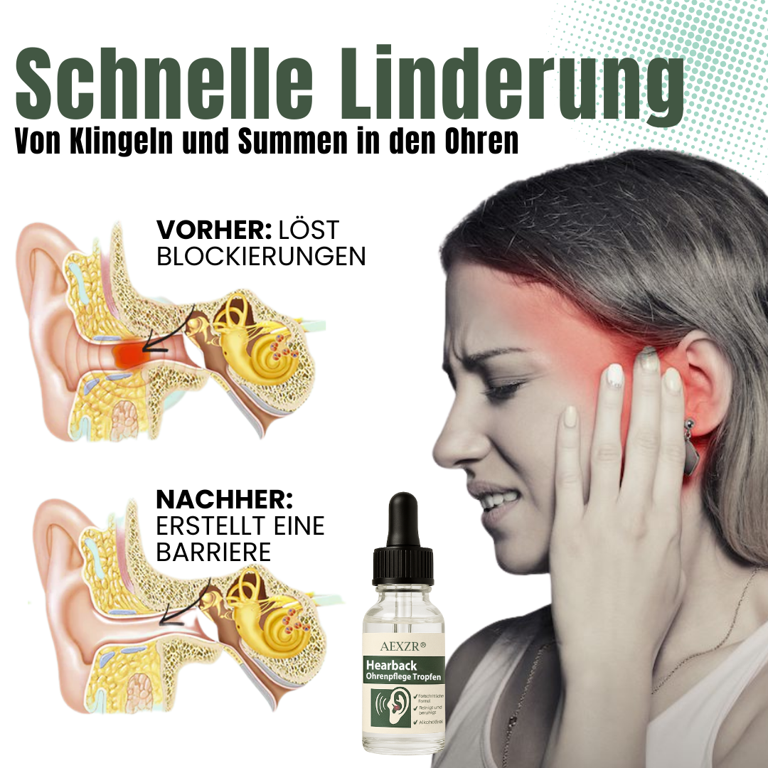 🌟 Offizieller Shop | AEXZR® Hearback Ohrenpflege Tropfen