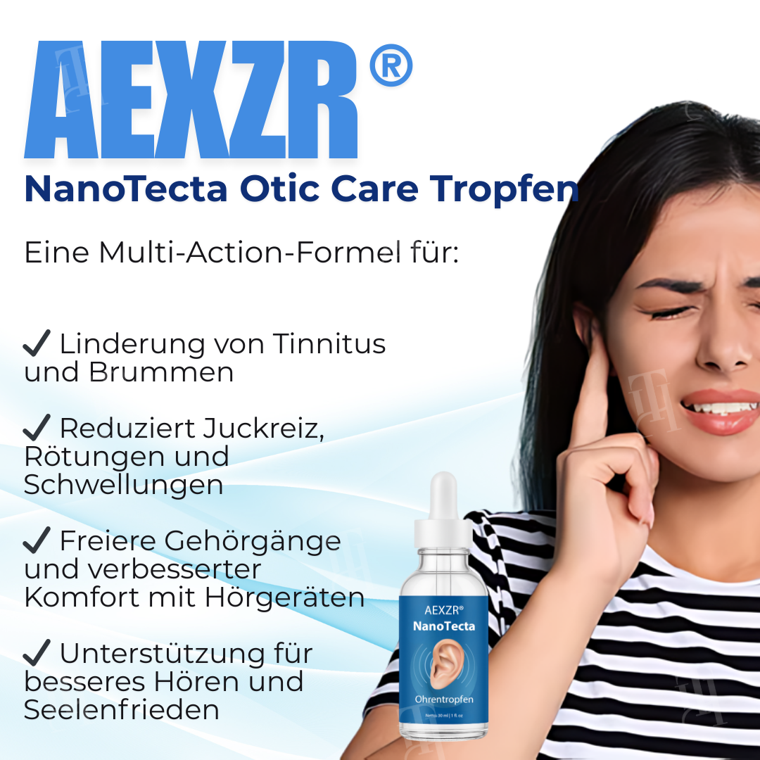 🌟 Offizieller Shop | AEXZR® NanoTecta Ohrentropfen