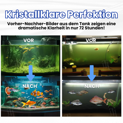 🌟 Offizieller Shop | AEXZR® Max-Power Aquarienreinigungstablette