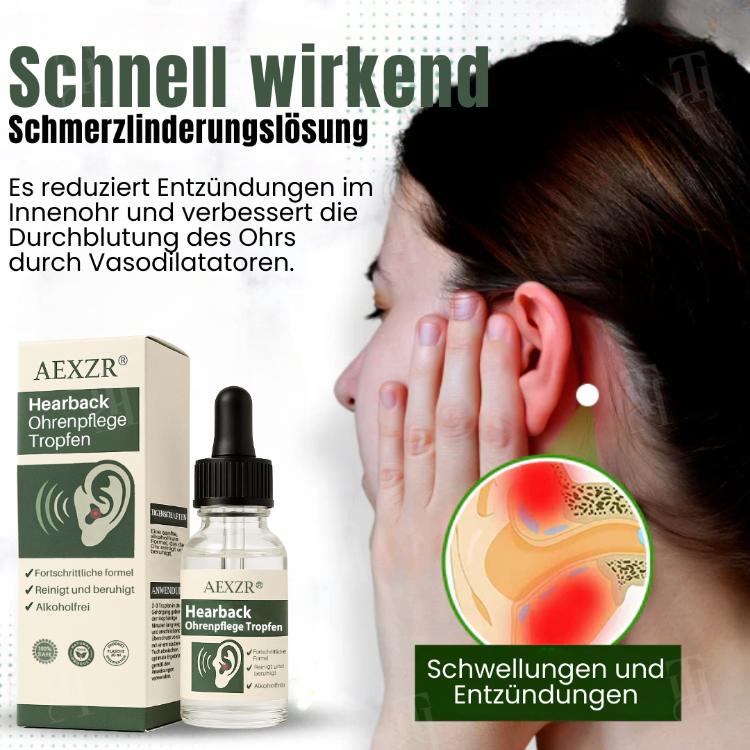 🌟 Offizieller Shop | AEXZR® Hearback Ohrenpflege Tropfen