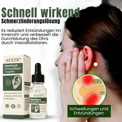 🌟 Offizieller Shop | AEXZR® Hearback Ohrenpflege Tropfen