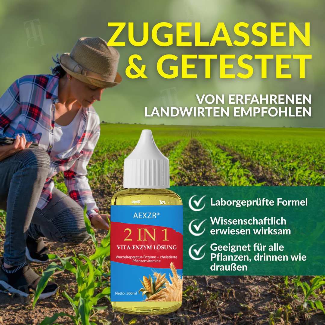 🌟 Offizieller Shop | AEXZR® 2 in 1 Vita-Enzym Lösung