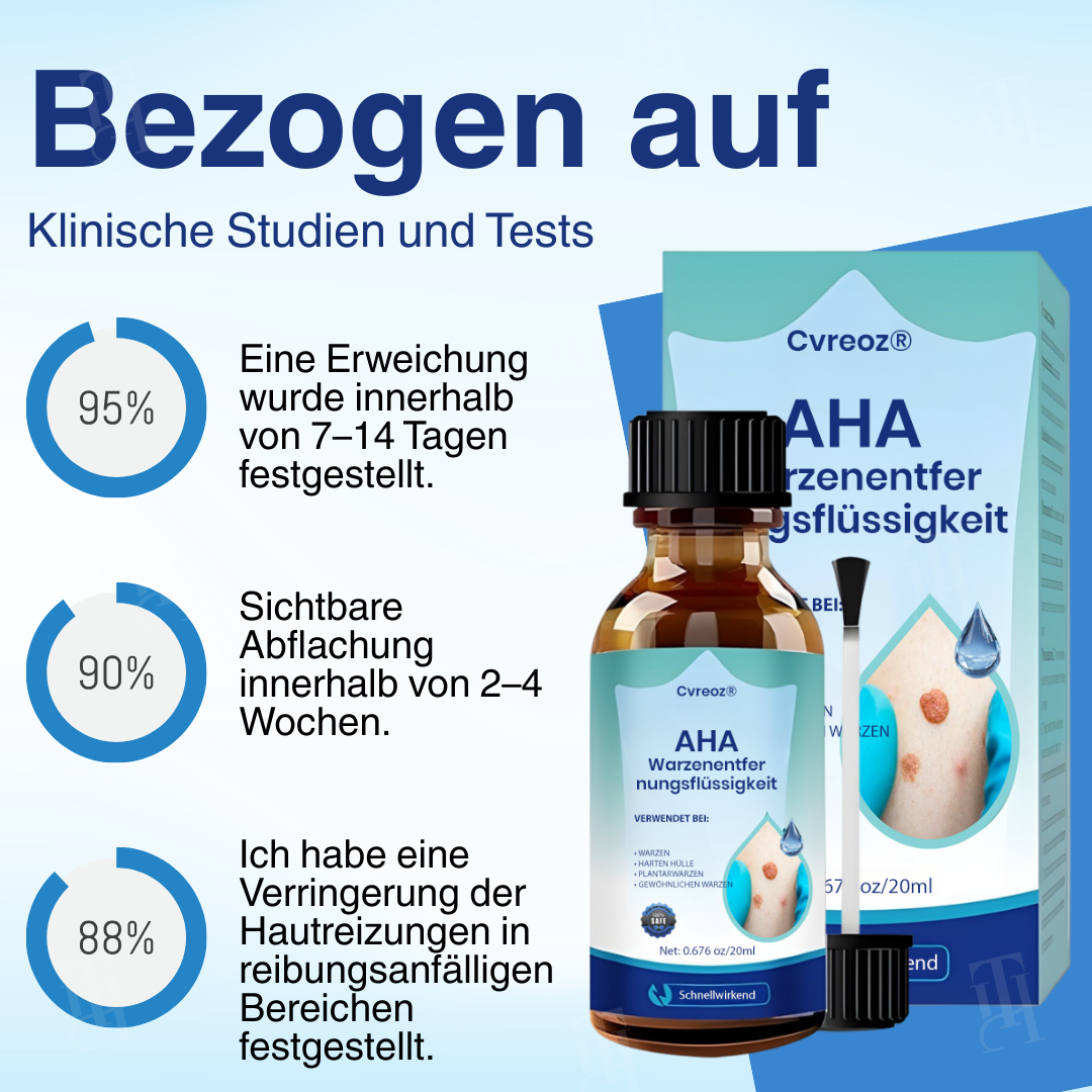 🌟 Offizieller Shop | Cvreoz® AHA Warzenentfernungsflüssigkeit