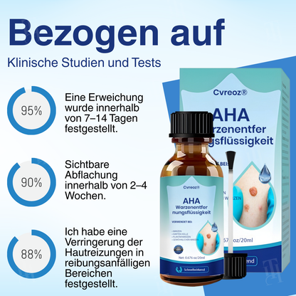 🌟 Offizieller Shop | Cvreoz® AHA Warzenentfernungsflüssigkeit