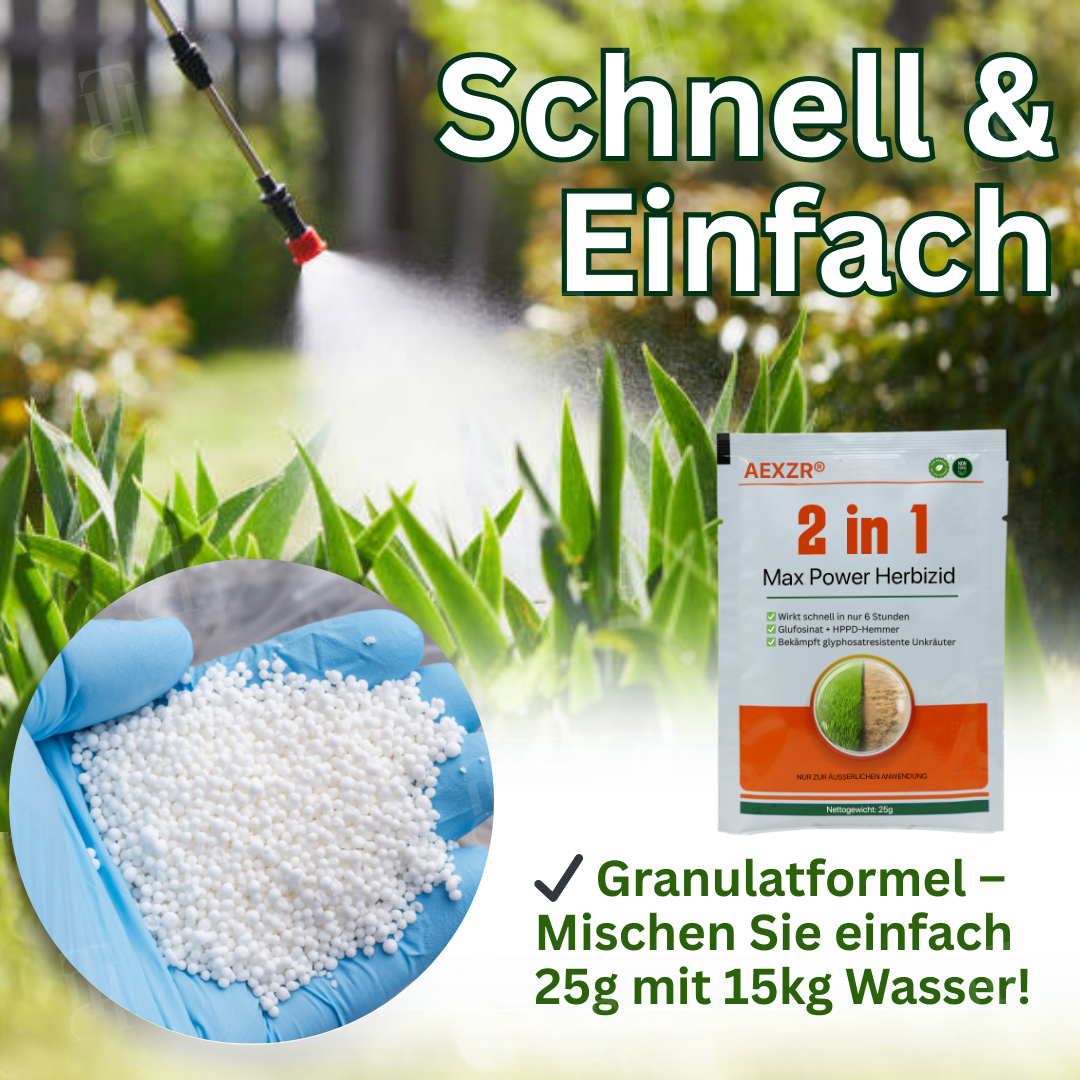 🌟 Offizieller Shop | AEXZR® 2 in 1 Max Power Herbizid