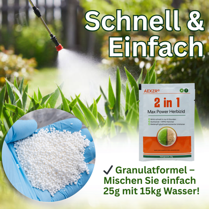 🌟 Offizieller Shop | AEXZR® 2 in 1 Max Power Herbizid