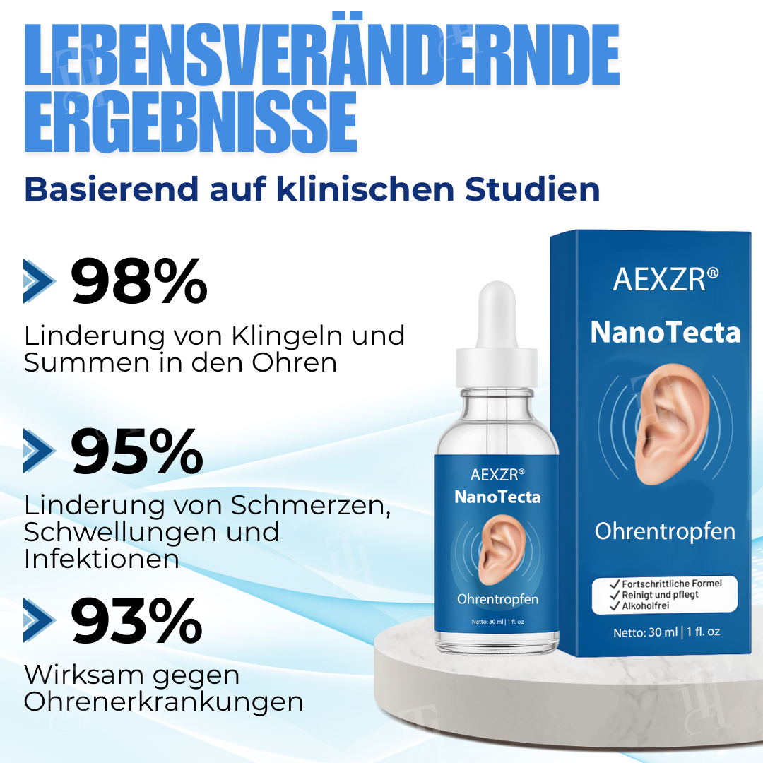 🌟 Offizieller Shop | AEXZR® NanoTecta Ohrentropfen