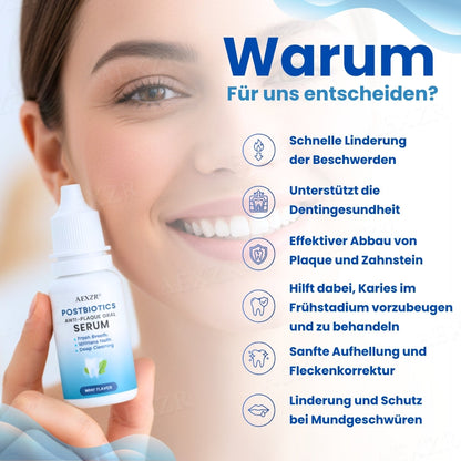 AEXZR® Postbiotisches Zahnschmelz-Serum 🧬 Nano-Reparatur für Mikroschäden & Empfindliche Zähne