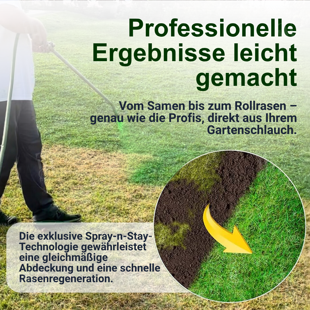 🌟 Offizieller Shop | AEXZR® Dreifache Bio-Restaurierungslösung für Rasen