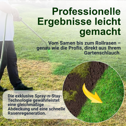 🌟 Offizieller Shop | AEXZR® Dreifache Bio-Restaurierungslösung für Rasen