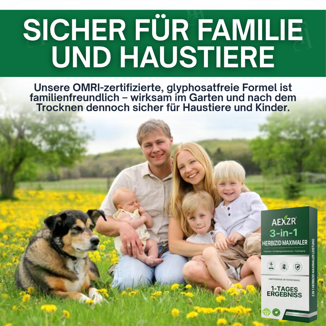 🌟 Offizieller Shop | AEXZR® 3 in 1 Herbizid Maximaler Leistung