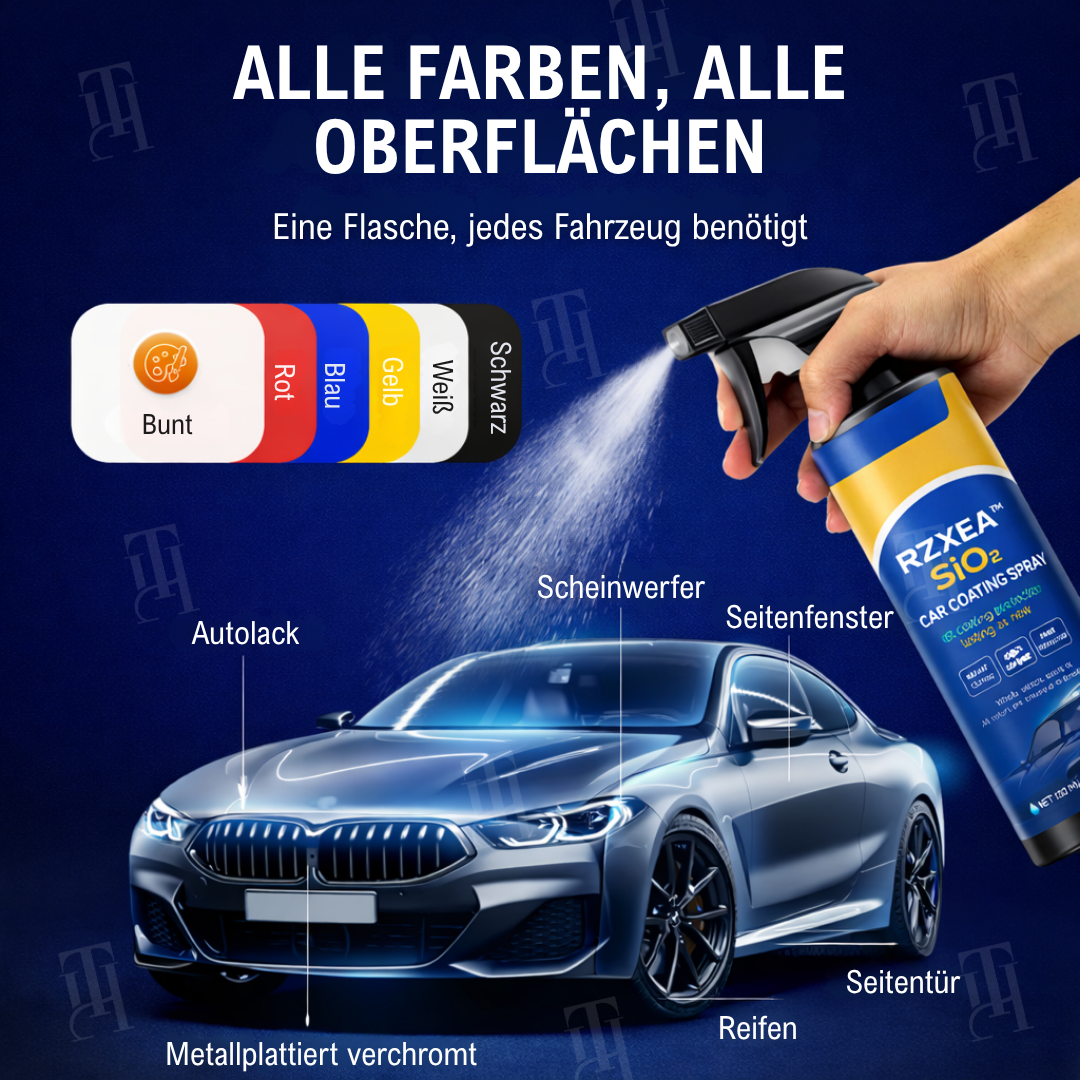 🌟 Offizieller Shop | RZXEA™ SiO₂ Autobeschichtungsspray