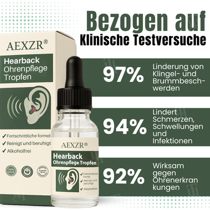 🌟 Offizieller Shop | AEXZR® Hearback Ohrenpflege Tropfen