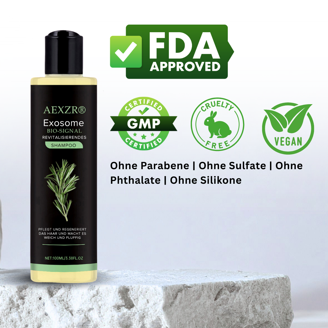 🌟 Offizieller Shop | AEXZR® Exosome Bio-Signal Revitalisierendes Shampoo
