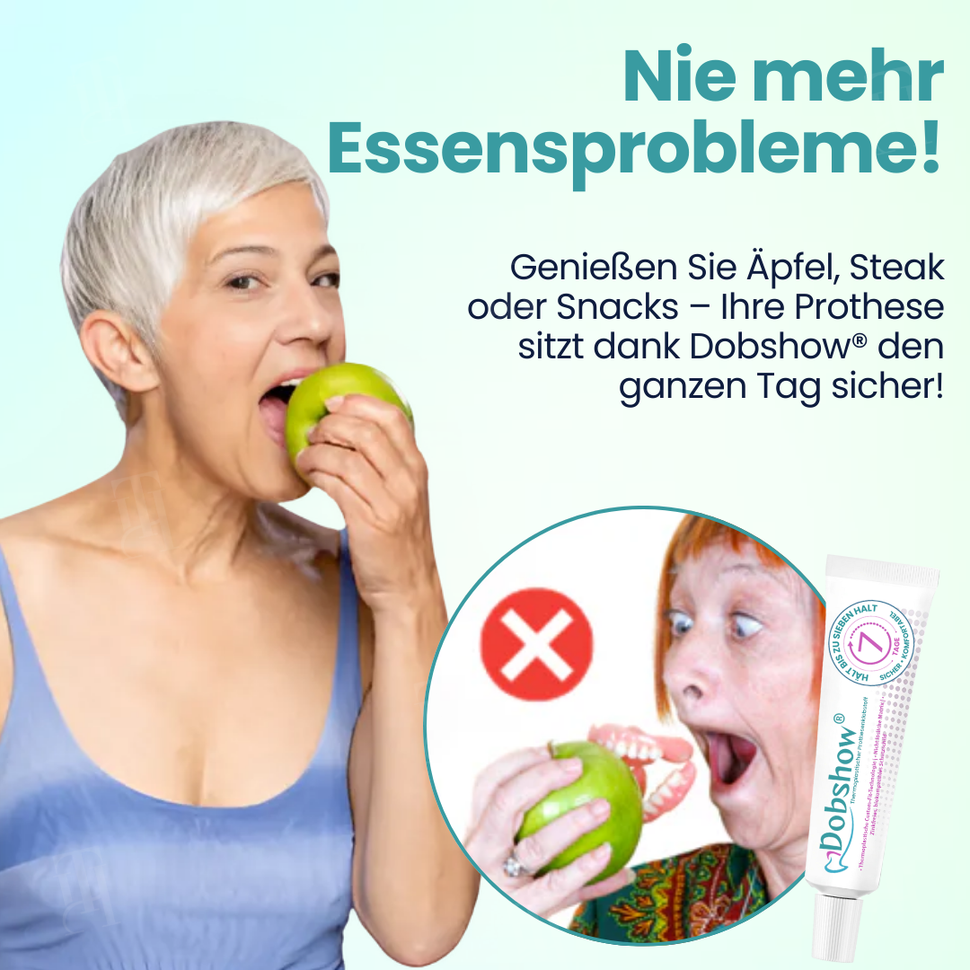 Dobshow® 7-Tage-Thermoplastischer Klebstoff 🛡️ Wasserdicht Individuell anpassbar | Dobshow® Thermoplastischer Prothesenklebstoff