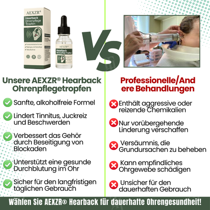 🌟 Offizieller Shop | AEXZR® Hearback Ohrenpflege Tropfen