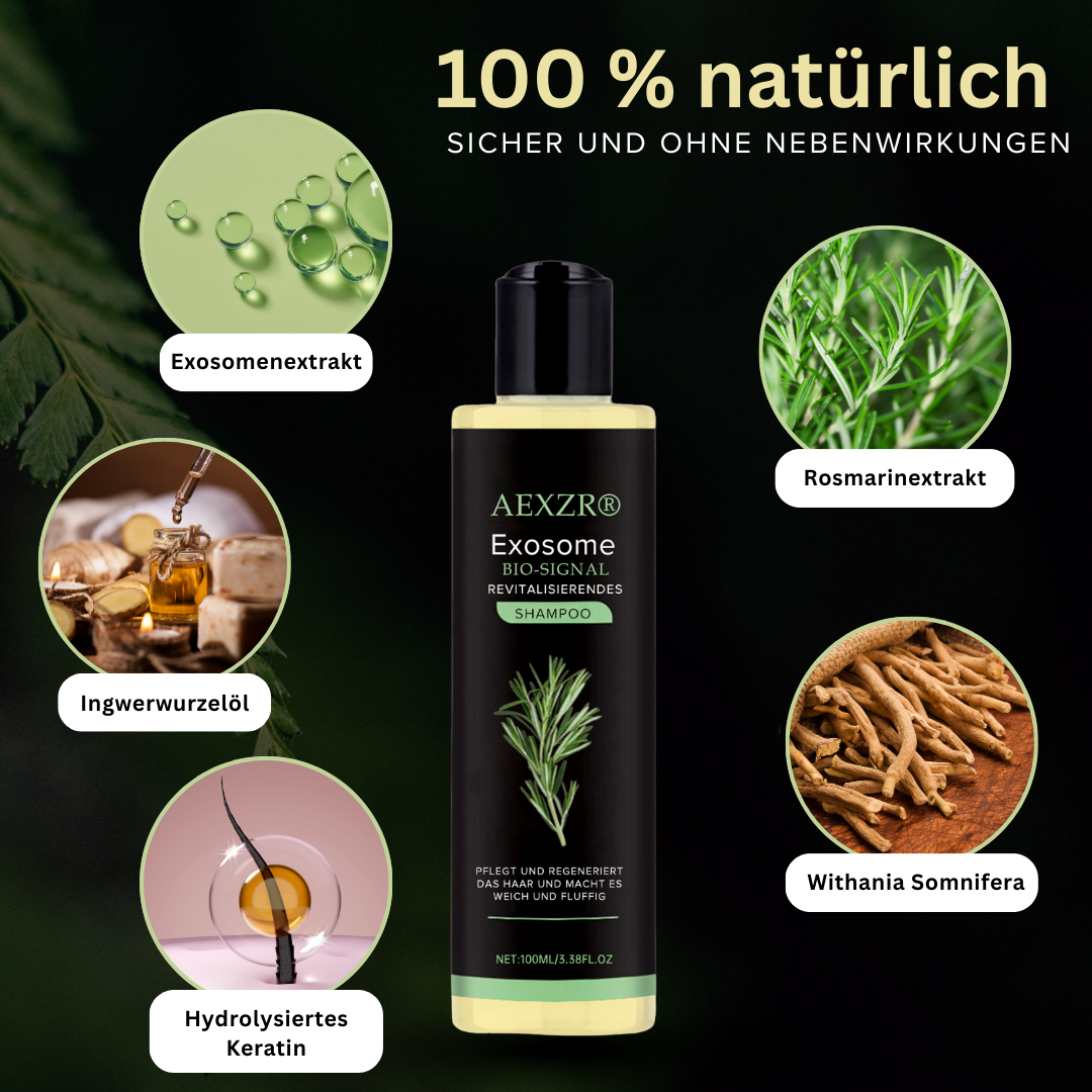 🌟 Offizieller Shop | AEXZR® Exosome Bio-Signal Revitalisierendes Shampoo