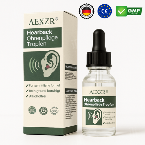 🌟 Offizieller Shop | AEXZR® Hearback Ohrenpflege Tropfen