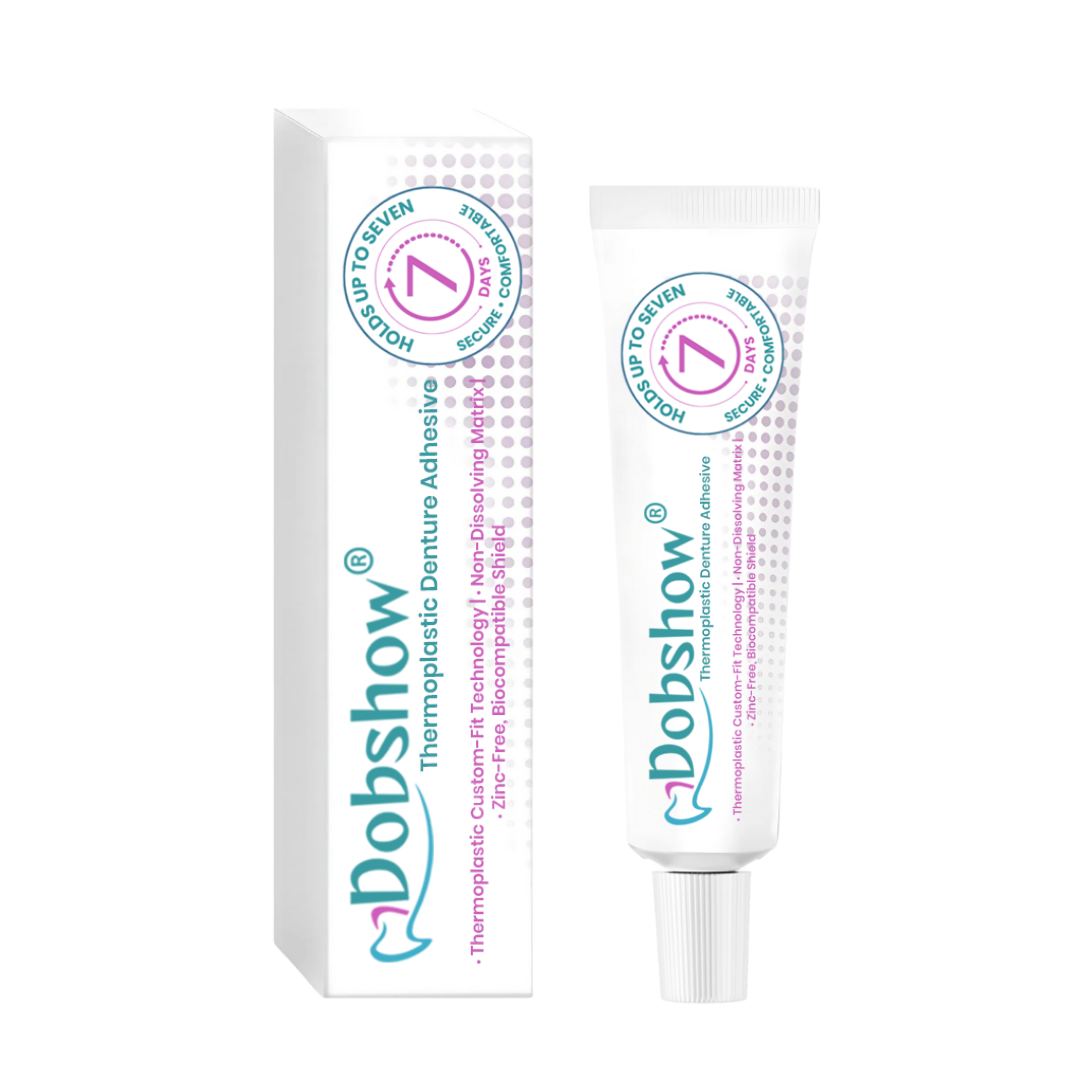 Dobshow® 7-Tage-Thermoplastischer Klebstoff 🛡️ Wasserdicht Individuell anpassbar | Dobshow® Thermoplastischer Prothesenklebstoff