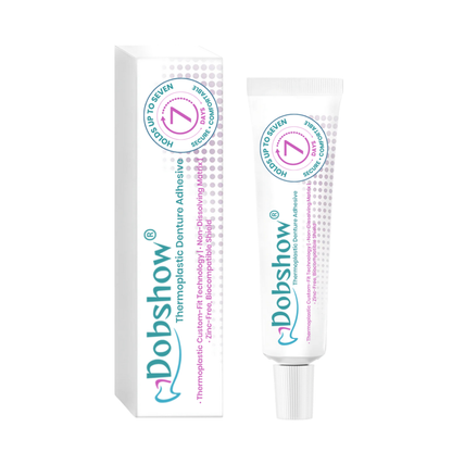 Dobshow® 7-Tage-Thermoplastischer Klebstoff 🛡️ Wasserdicht Individuell anpassbar | Dobshow® Thermoplastischer Prothesenklebstoff