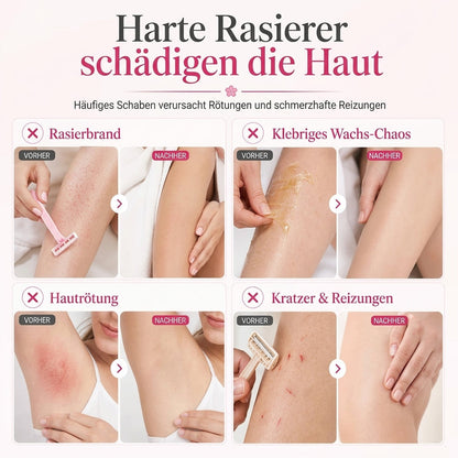 Sanfte, glatte Haarentfernung am Körper mit Roll-on