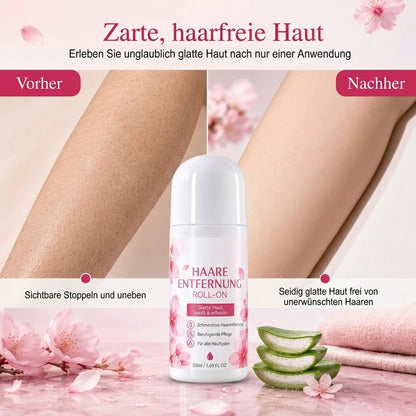 Sanfte, glatte Haarentfernung am Körper mit Roll-on