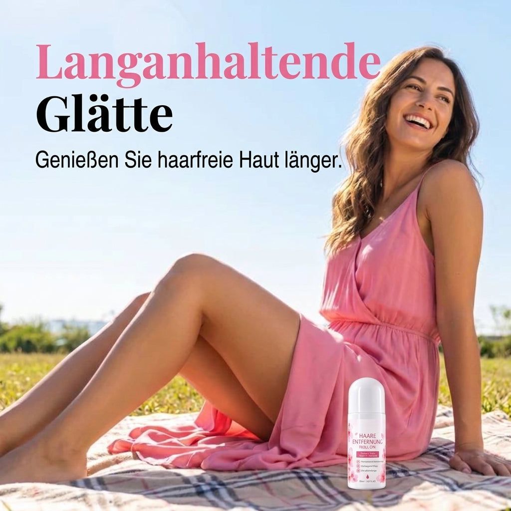 Sanfte, glatte Haarentfernung am Körper mit Roll-on