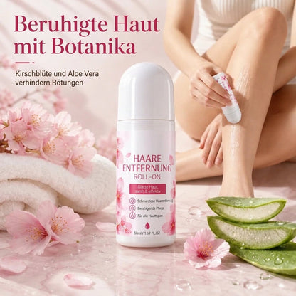Sanfte, glatte Haarentfernung am Körper mit Roll-on