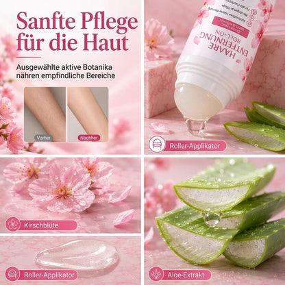 Sanfte, glatte Haarentfernung am Körper mit Roll-on