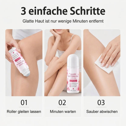 Sanfte, glatte Haarentfernung am Körper mit Roll-on