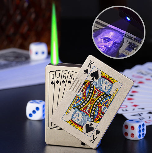 [Offizieller Shop] RZXEA™ Poker Ace Windgeschütztes Feuerzeug