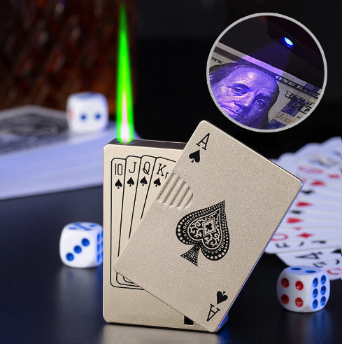 [Offizieller Shop] RZXEA™ Poker Ace Windgeschütztes Feuerzeug
