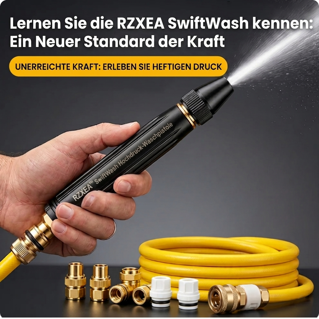 🌟 Offizieller Shop| RZXEA™ SwiftWash Hochdruck-Waschpistole
