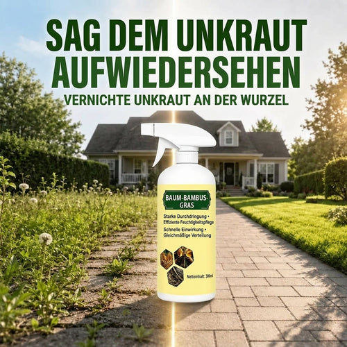 🌟 Offizieller Shop| RZXEA™ Schnell wirkendes natürliches Unkraut- und Grasvernichtungsspray