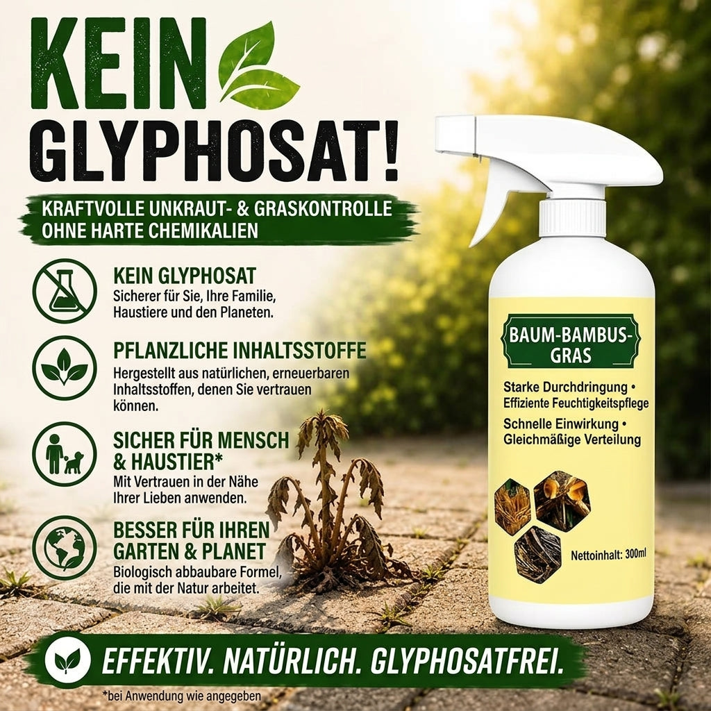 🌟 Offizieller Shop| RZXEA™ Schnell wirkendes natürliches Unkraut- und Grasvernichtungsspray