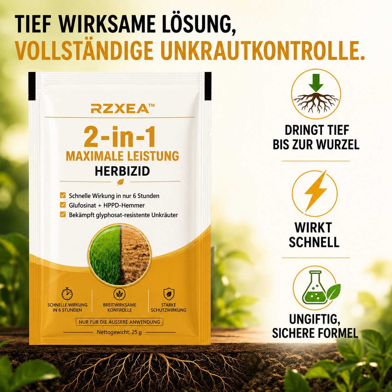 RZXEA™ 2-in-1 Maximale Leistung Herbizid
