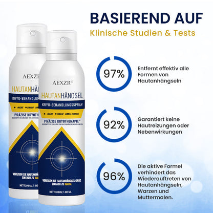 🌟 Offizieller Shop | AEXZR® Hautanhängsel-Kryo-Behandlungsspray
